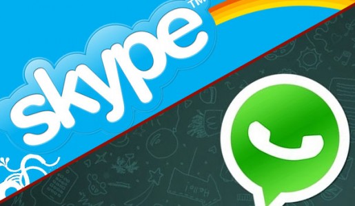 Skype vs Whatsapp: Cul es mejor?