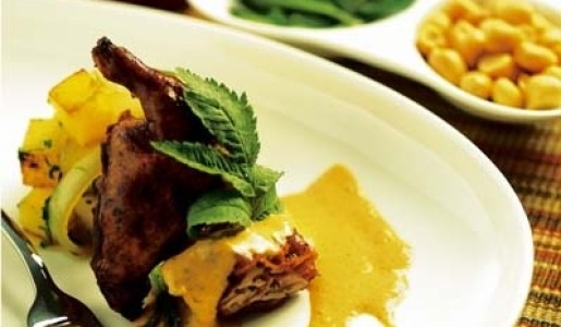 Cuy confitado al ají