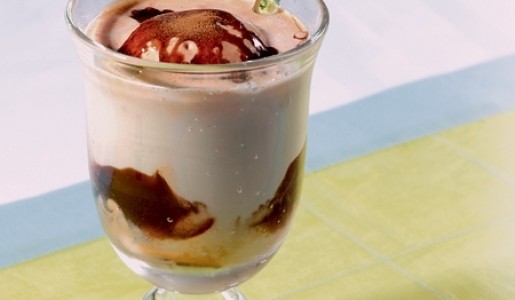 Batido de plátano y lúcuma