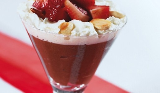 Mousse rápido de chocolate