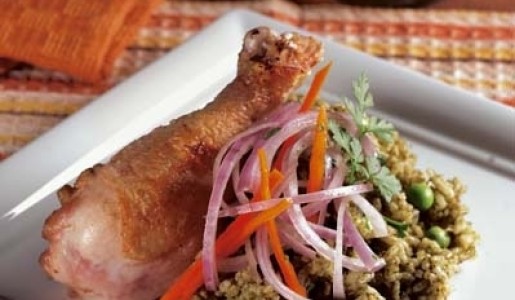 Arroz con pollo casero