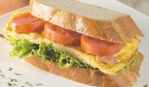 Sánguche con tortilla