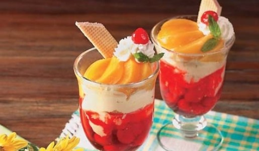 Helado básico de vainilla