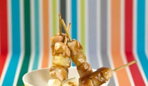 Brochetitas de pollo