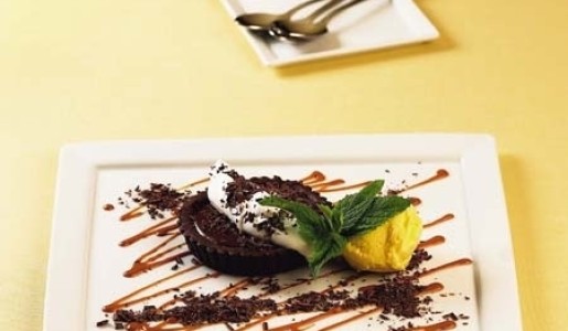 Tartita de chocolate