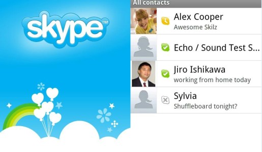 Skype para android