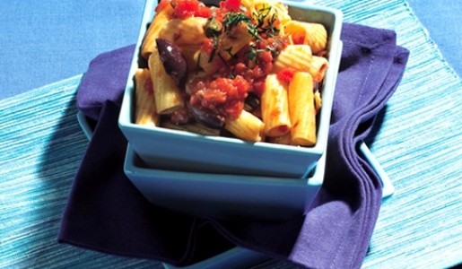 Rigatoni a la putanesca