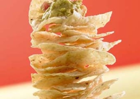 Tortillas con guacamole