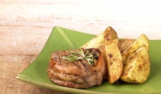 Lomo Fiamma con papas en dos tiempos