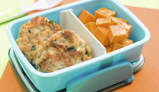 Croquetas de pescado con camote