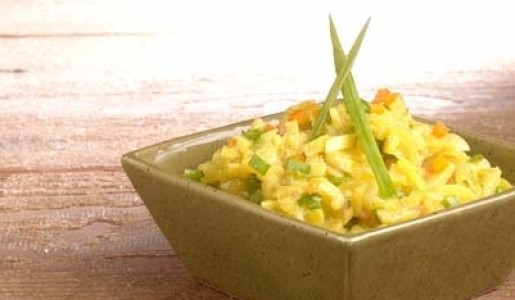 Puré rústico de ollucos y ají amarillo