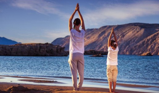 Ejercicios de yoga para niños