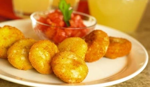 Ovnis de huevo y parmesano