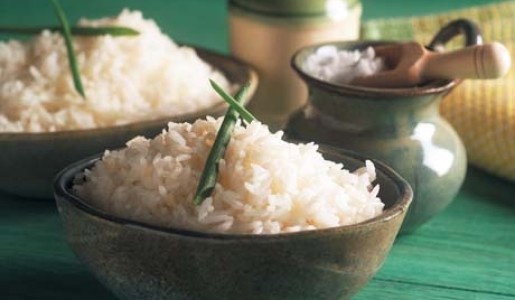 Arroz blanco graneado