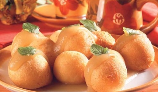 Buñuelos de viento de leche