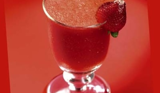 Cóctel de fresas