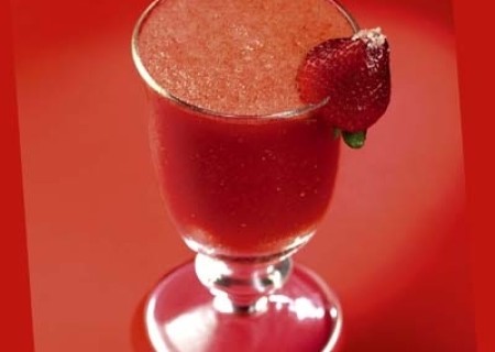 Cóctel de fresas
