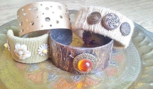 Cómo hacer pulseras con tubos de PVC