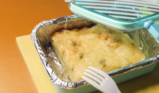 Pastel de papa y mozzarella