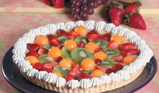 Tarta de frutas frescas