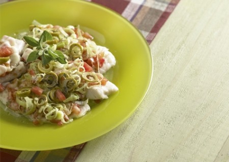 Pescado pizzaiola