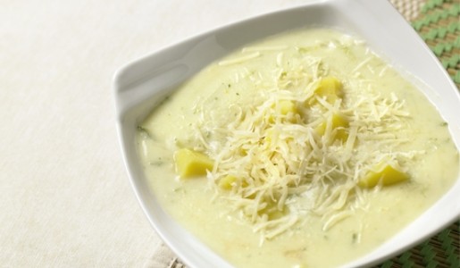 Sopa de zapallito italiano