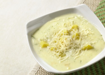 Sopa de zapallito italiano