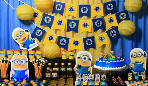 Cómo organizar una fiesta de Minions