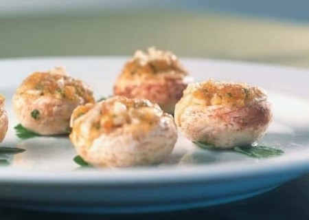 Champiñones rellenos