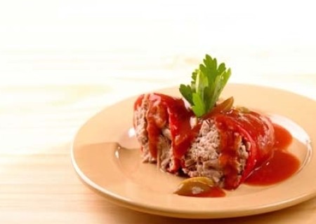 Brandada de anchoveta en salsa de tomate