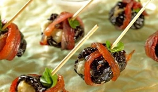 Guindones gratinados en salsa vietnamita