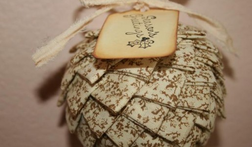 Cómo hacer bolas de Navidad vintage