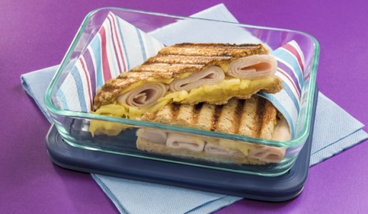 Sándwich tres sabores