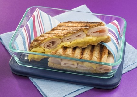 Sándwich tres sabores