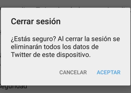 Cómo cerrar Twitter desde el móvil