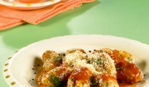 Malfatti de espinaca y ricota