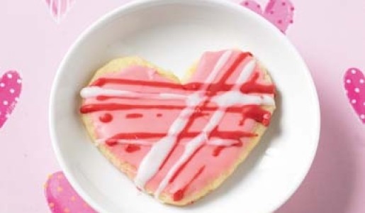 Galletas de platanito con glacé de colores