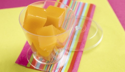 Gelatina de mango