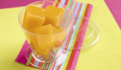 Gelatina de mango