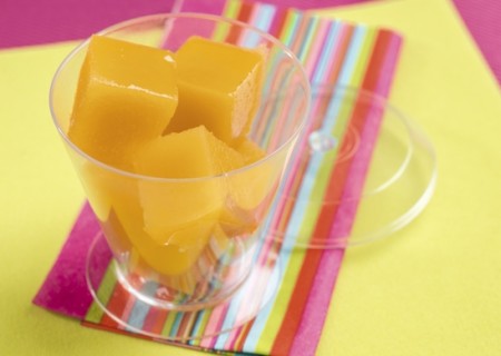Gelatina de mango