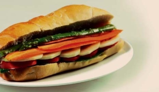 Baguettino vegetariano