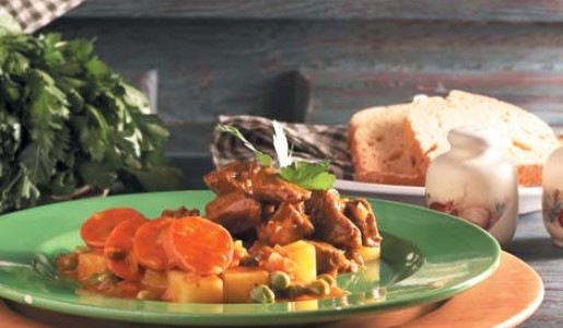 Guisito de carne festivo