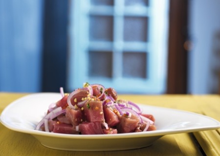 Cebiche de atún de La Gloria