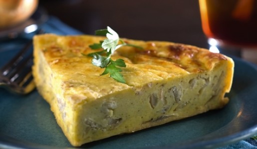 Quiche de cebolla