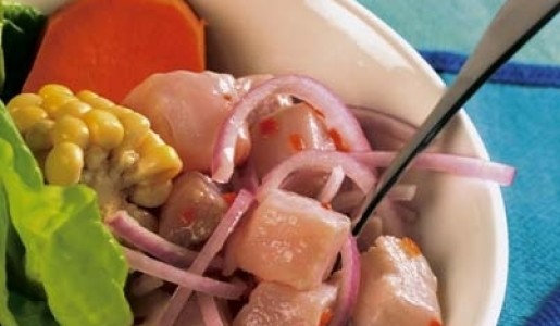 Cebiche de lenguado