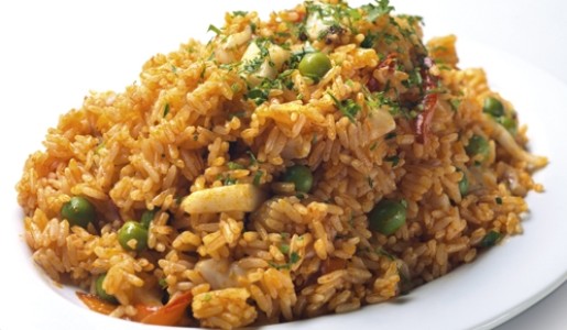 Arroz con mariscos a la chiclayana de Caplina