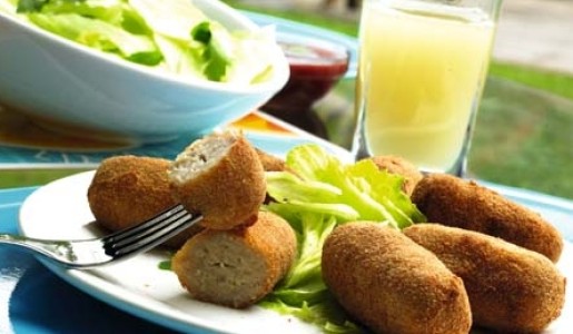 Croquetas de champiñones y jamón