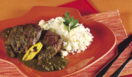 Lomo con salsa de seco