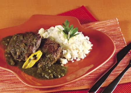 Lomo con salsa de seco