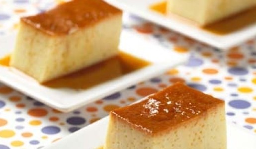 Crema volteada de manjar